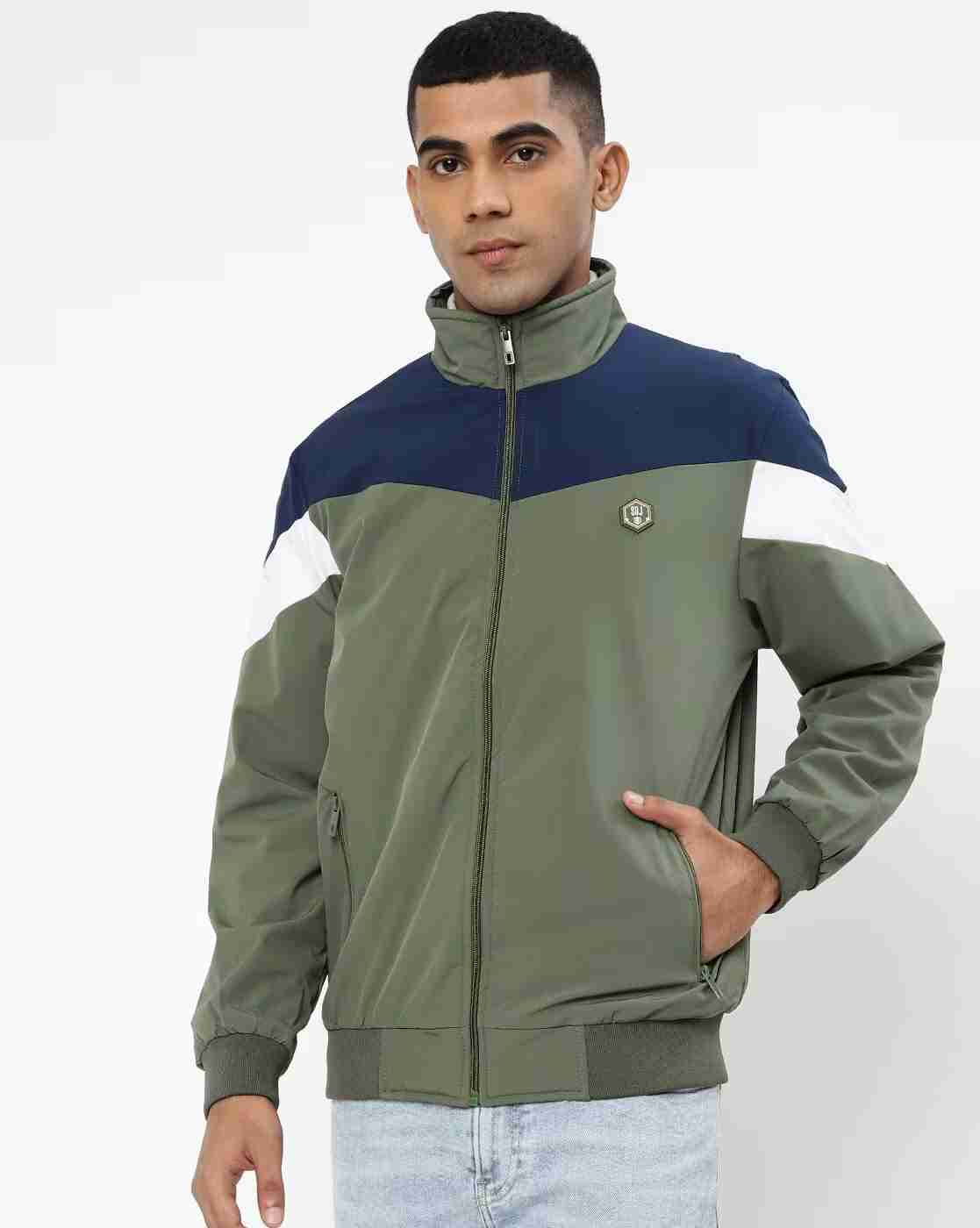 DUKE | Colourblock Slim Fit Jacket with Slip Pockets|1