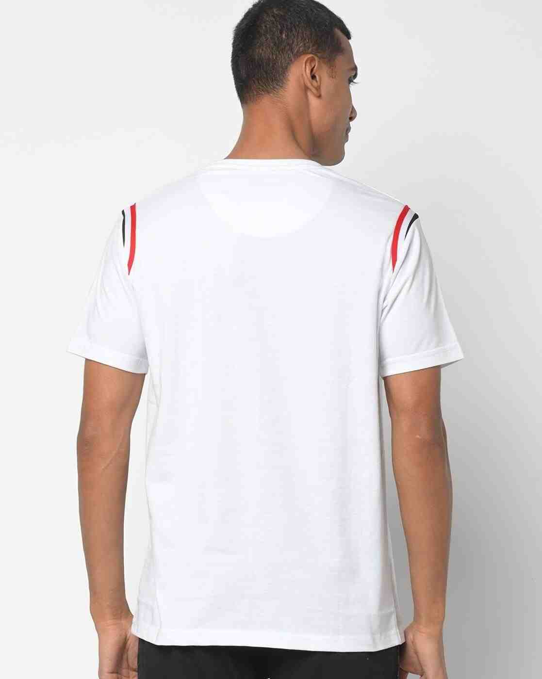 DUKE | Typographic Print Slim Fit Round-Neck T-shirt|2