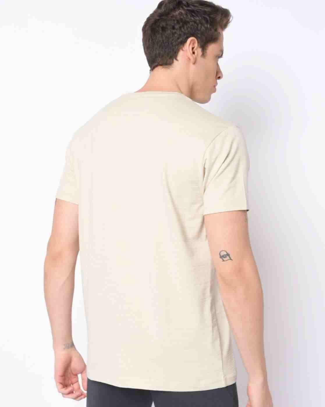 DUKE | Typographic Print Slim Fit Crew-Neck T-shirt|1