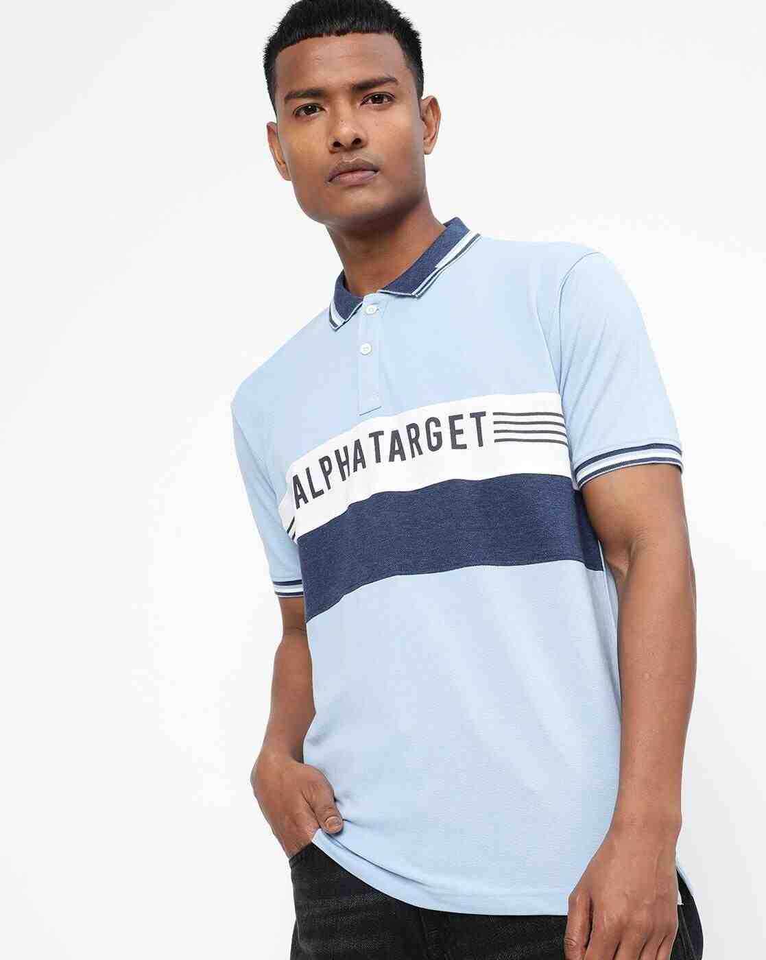 Printed Slim Fit Polo T-shirt