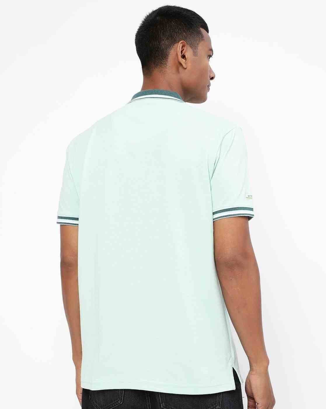 DUKE | Printed Slim Fit Polo T-shirt|2