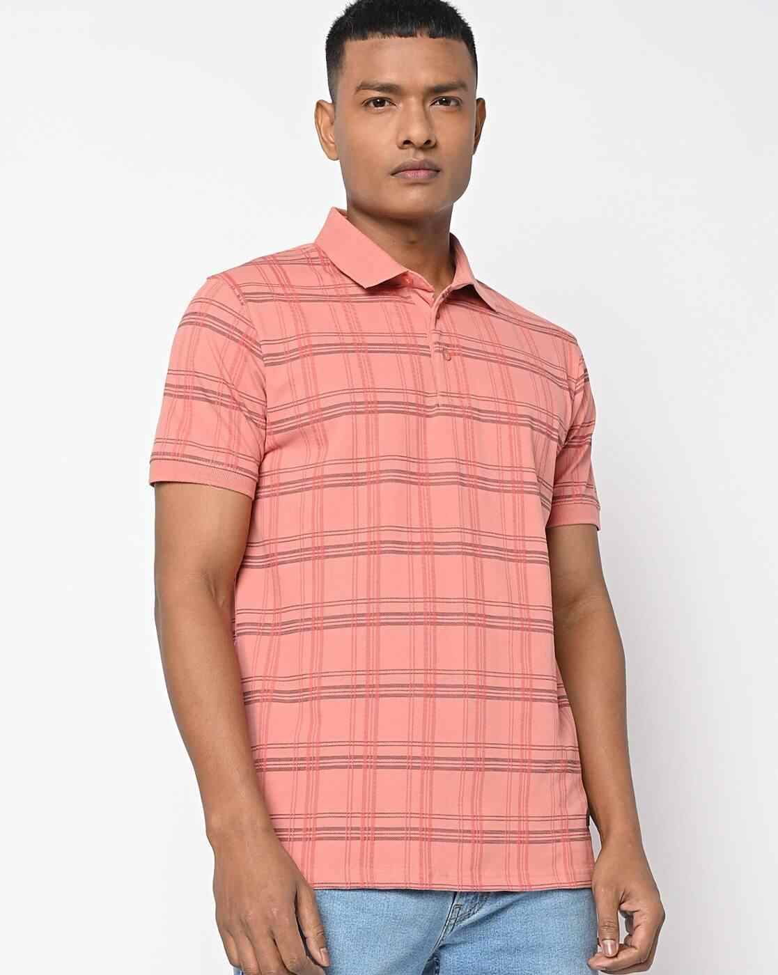 DUKE | Checked Slim Fit Polo T-shirt|0