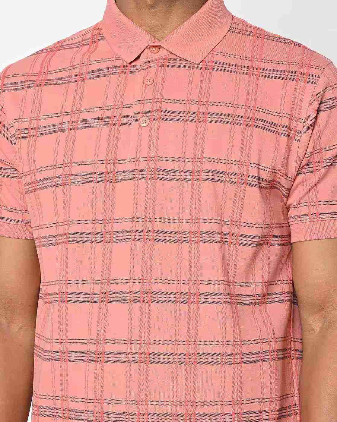 DUKE | Checked Slim Fit Polo T-shirt|3