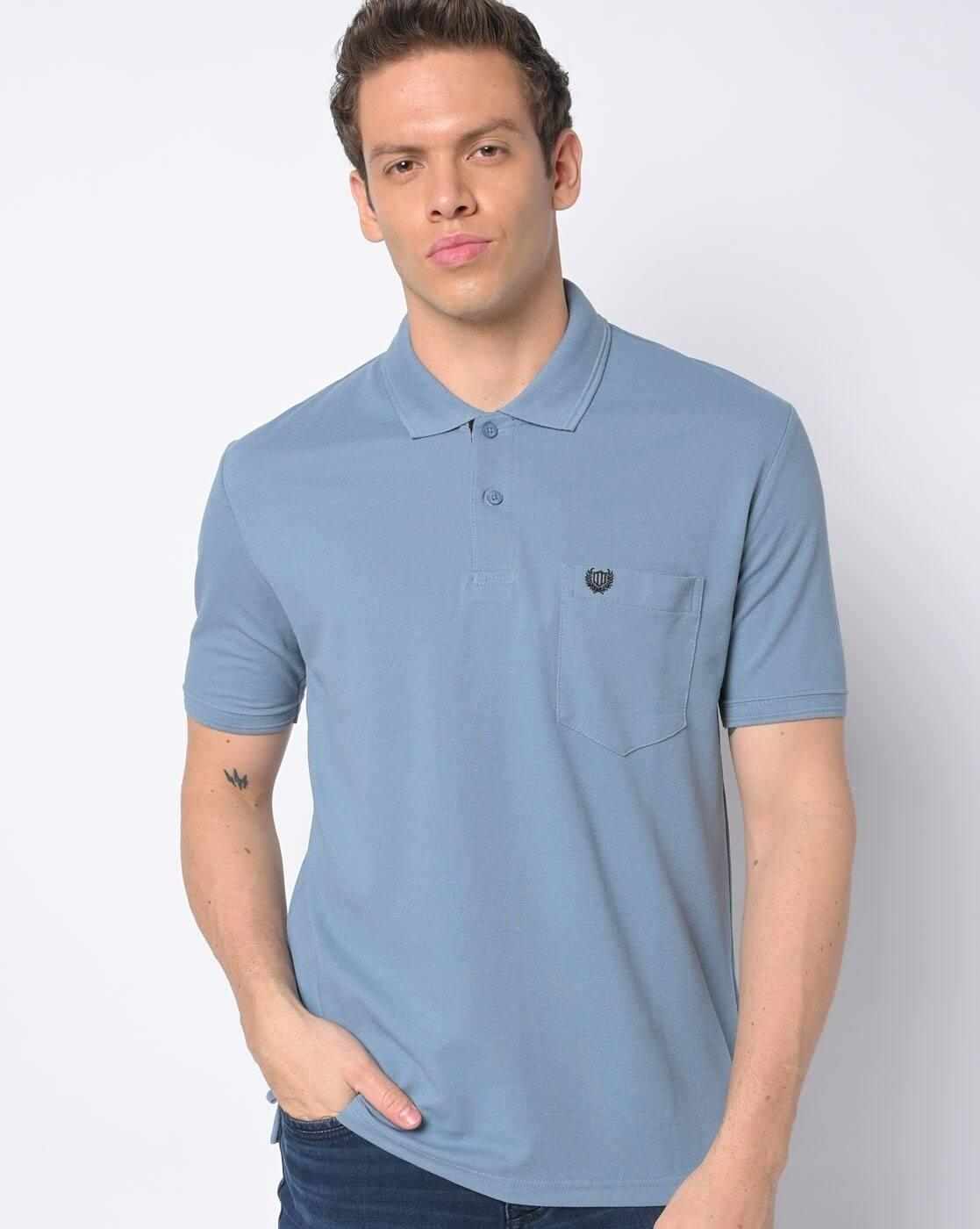 Polo T-shirt with Vented Hem