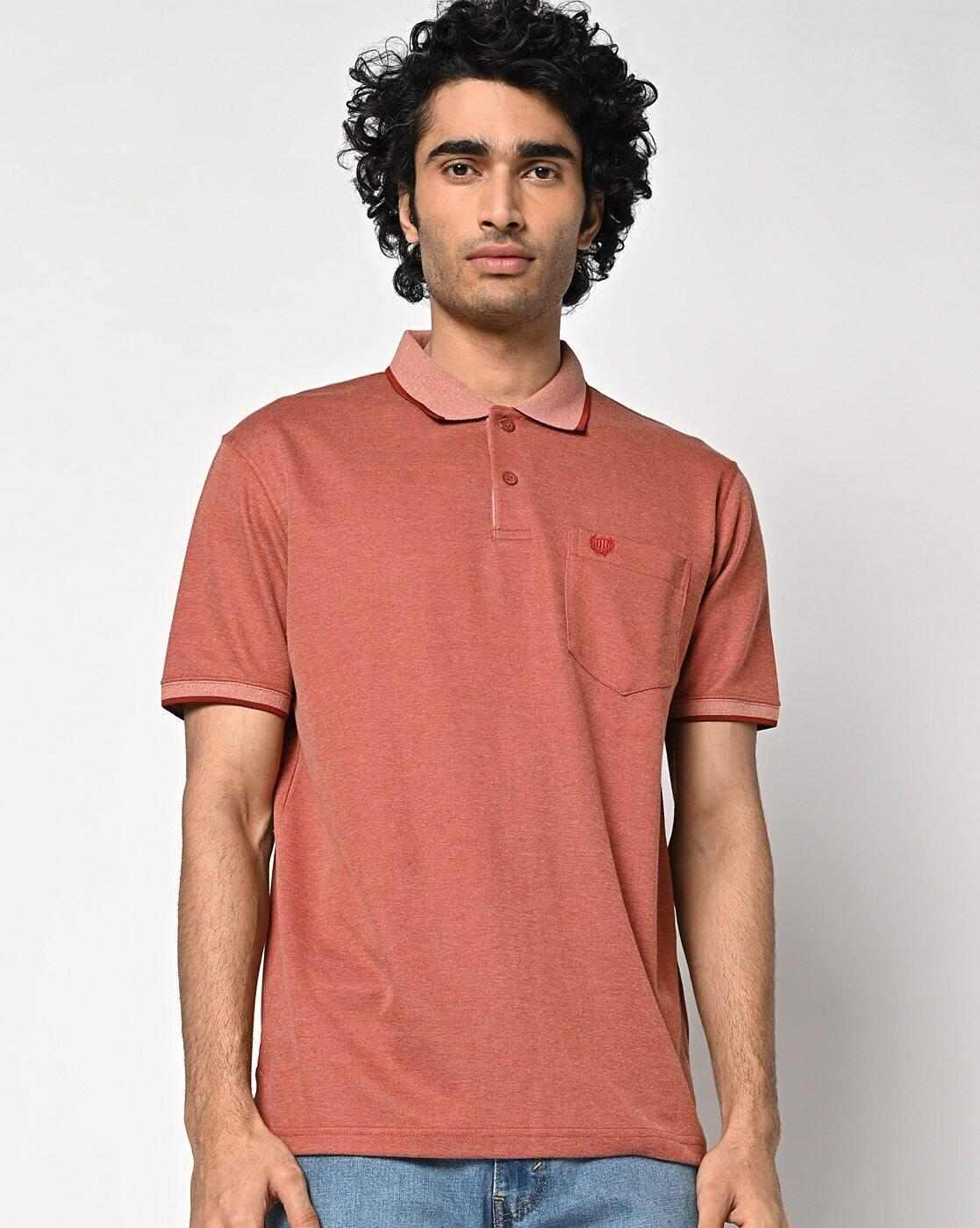 Polo T-shirt with Patch Pocket