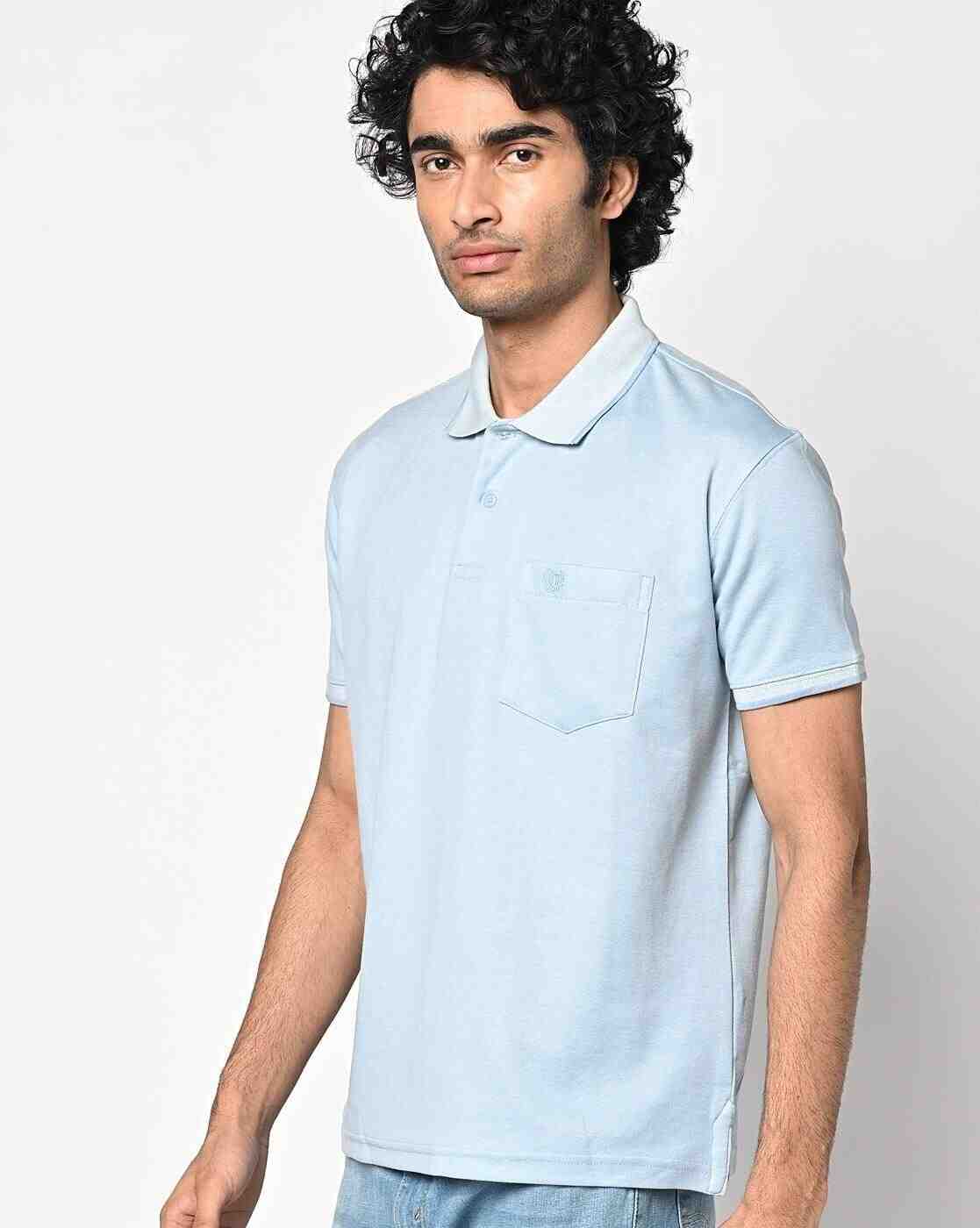 Polo T-shirt with Patch Pocket