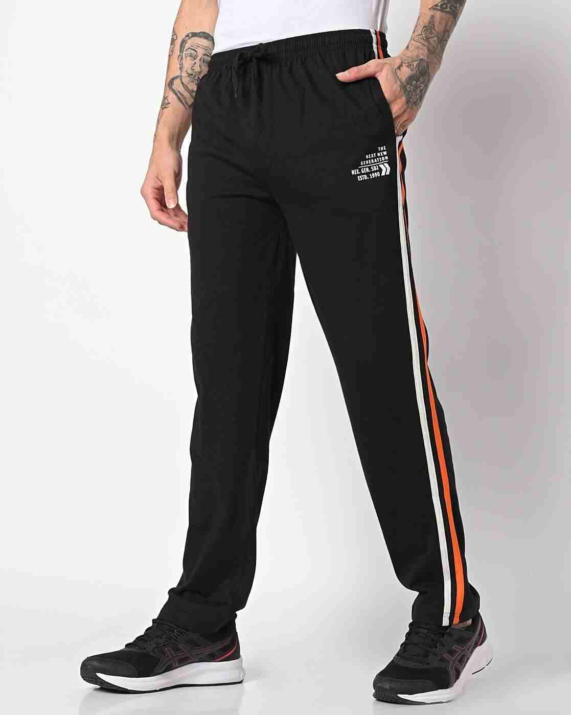 Straight Track Pants with Insert Pockets