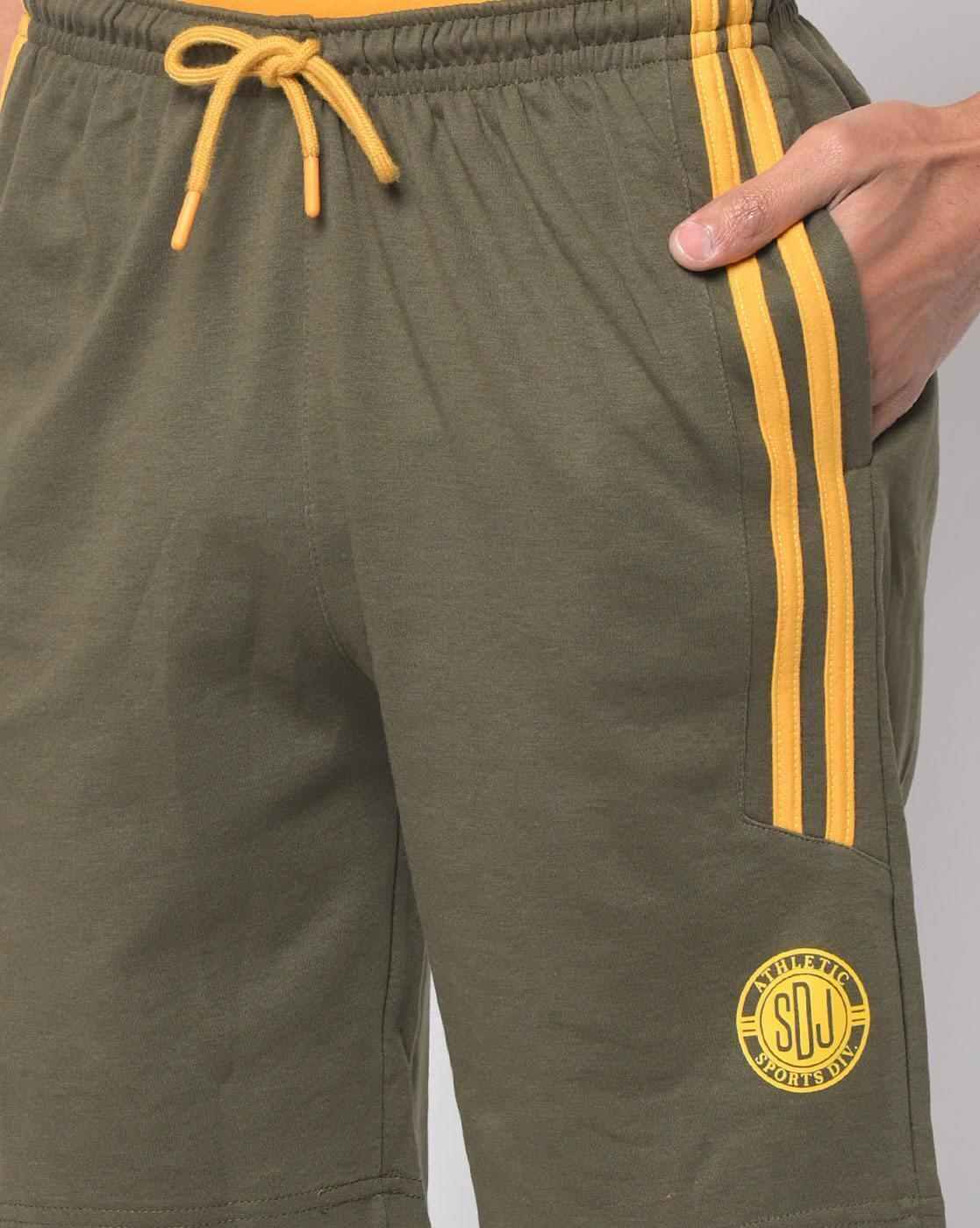 DUKE | Side Striped Shorts with Drawstring Fastening|3