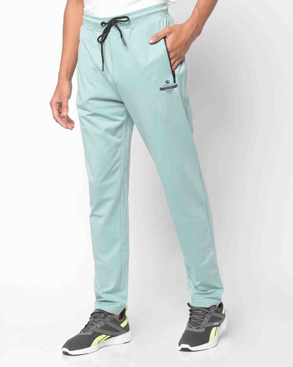 Men Track Pants with Zipper Pockets