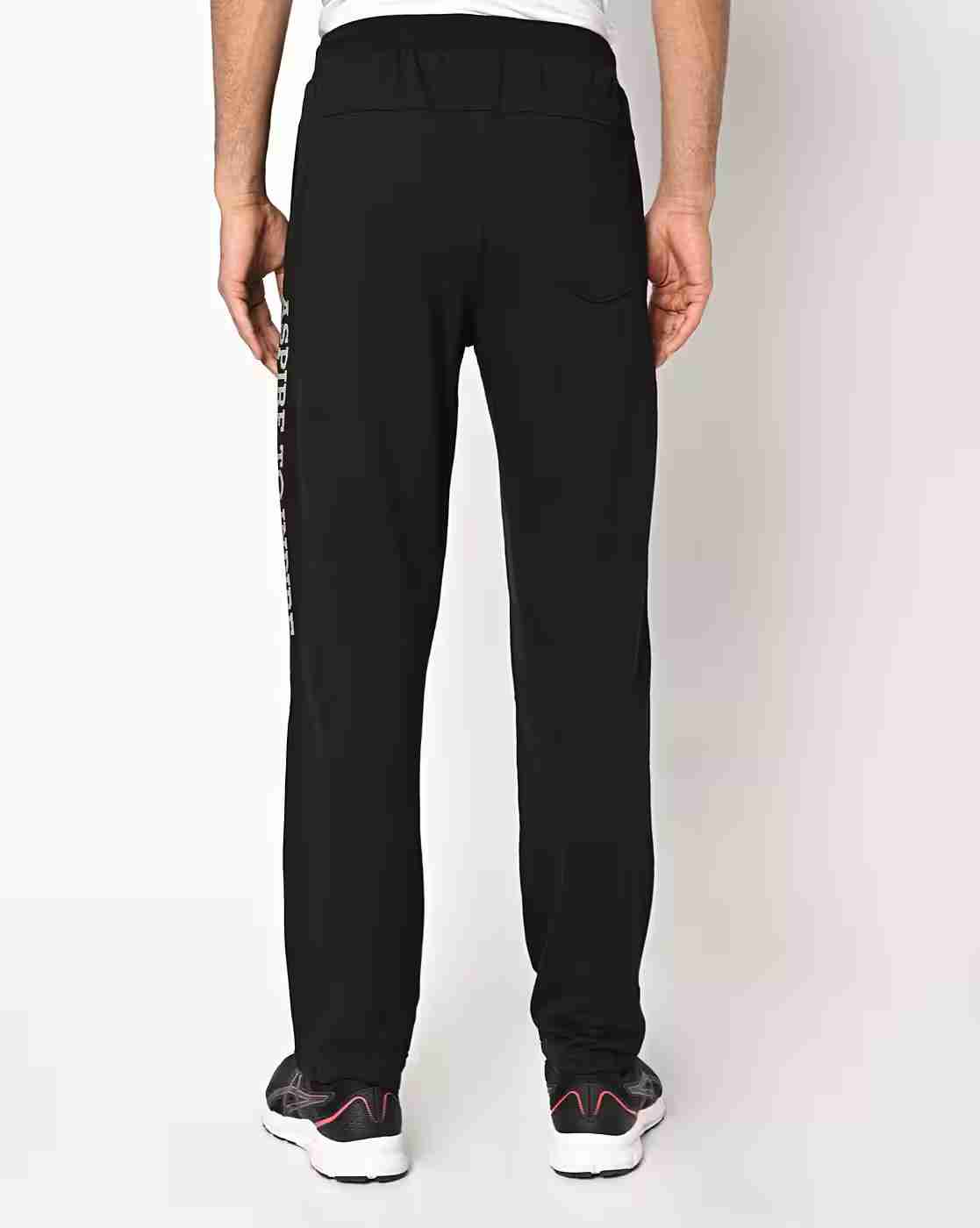 DUKE | Placement Print Track Pants with Drawstring Fastening|2