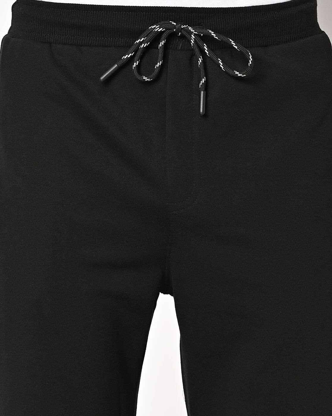 DUKE | Placement Print Track Pants with Drawstring Fastening|3