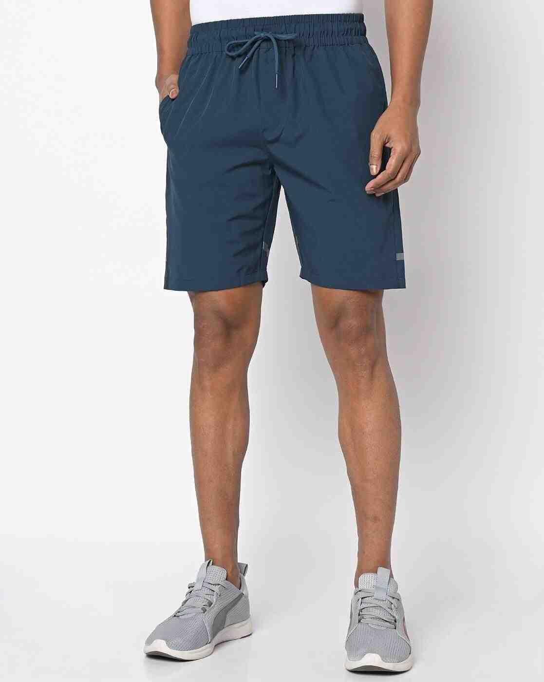 Shorts with Elasticated Drawstring Waist