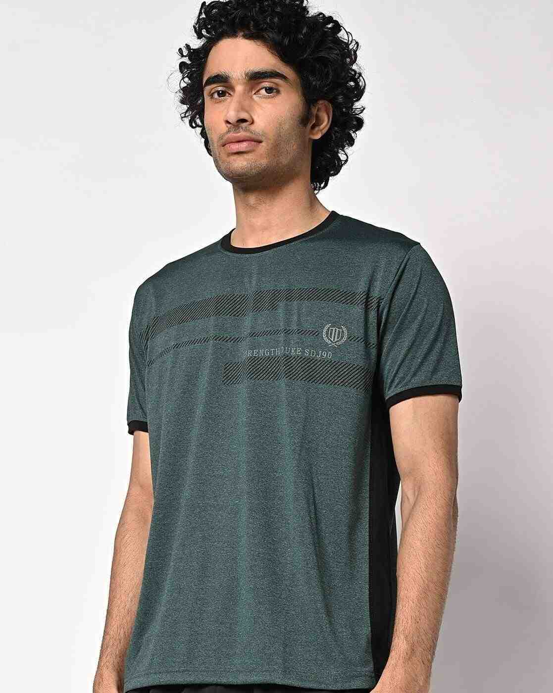 Striped Crew-Neck T-shirt