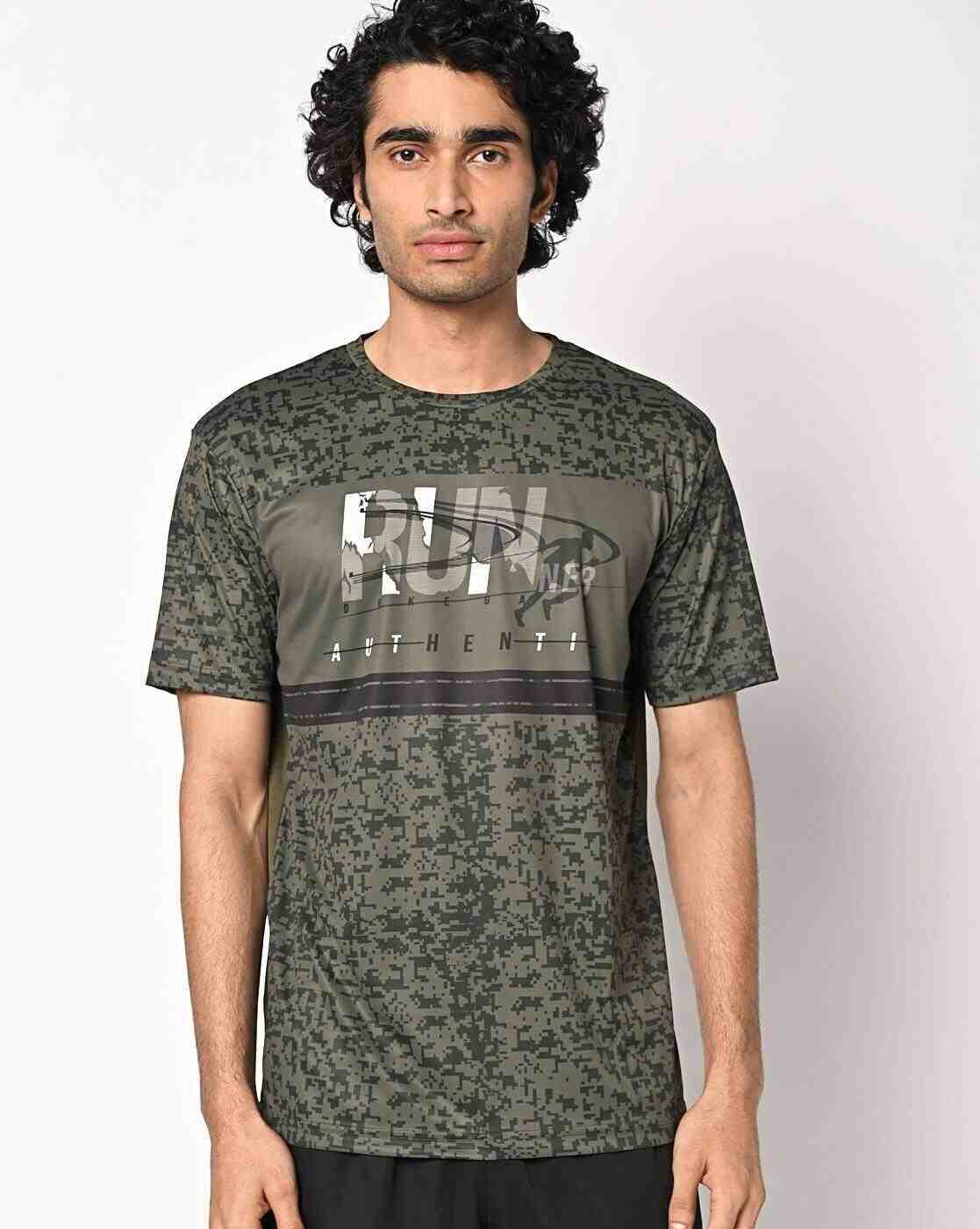 DUKE | Regular Fit Printed Crew-Neck T-Shirt|1