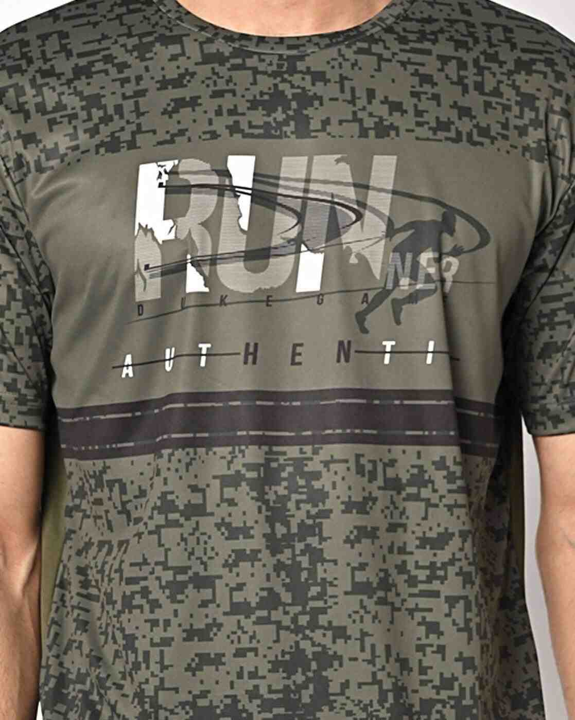 DUKE | Regular Fit Printed Crew-Neck T-Shirt|3