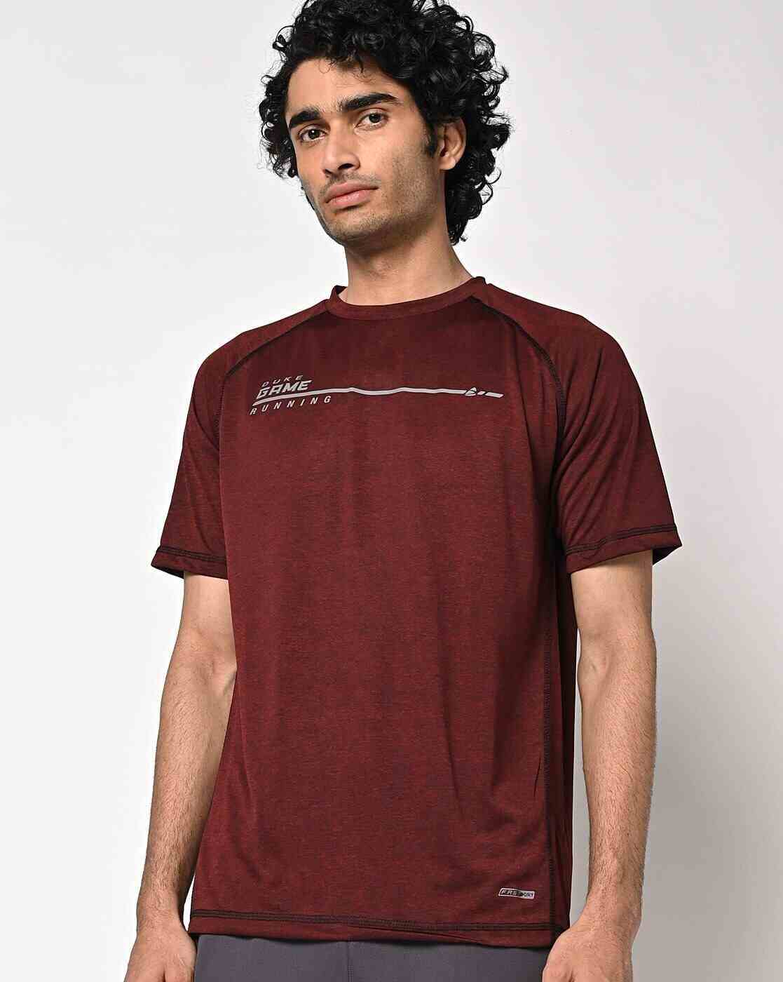 DUKE | Regular Fit Crew-Neck T-Shirt with Raglan Sleeves|0