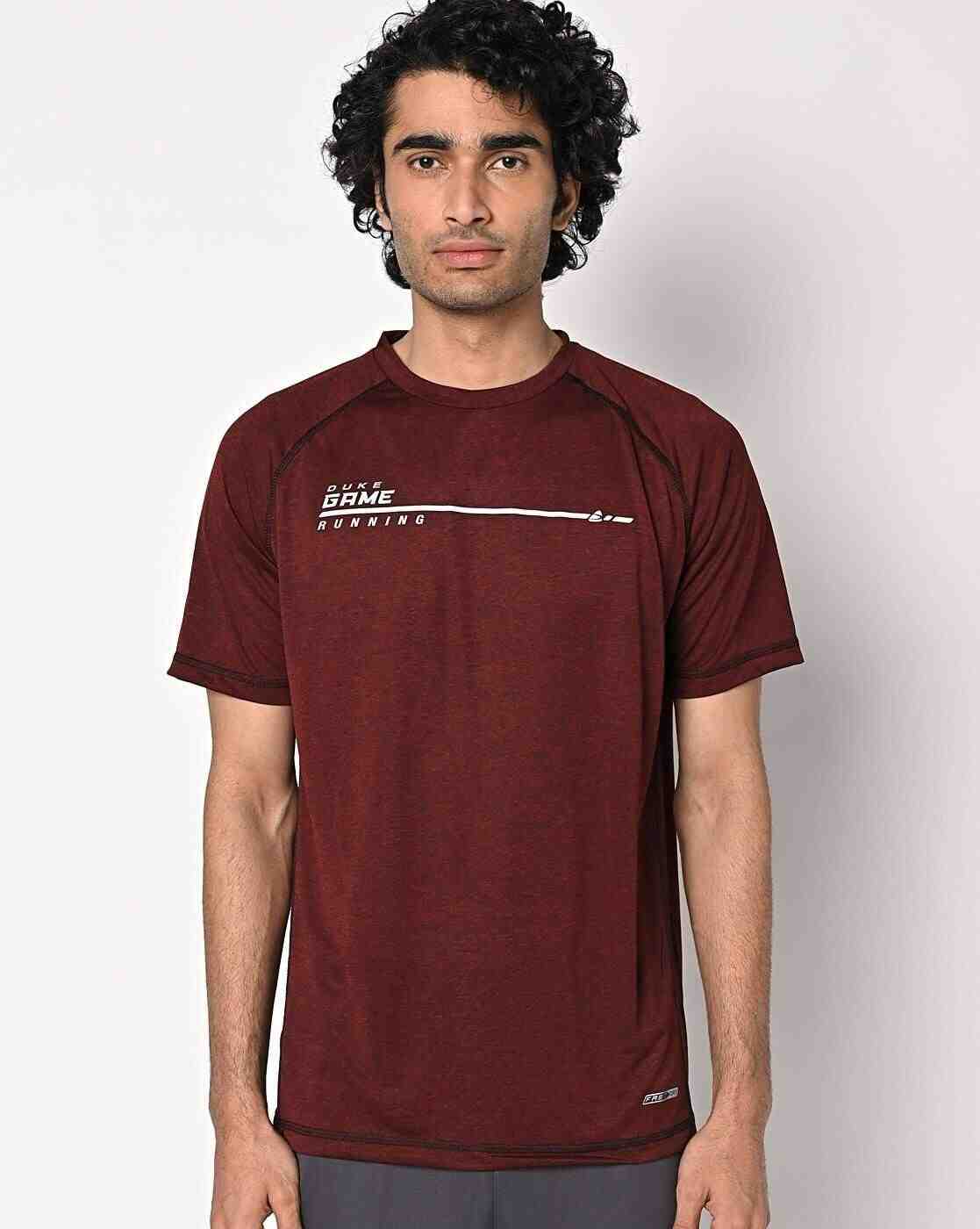 DUKE | Regular Fit Crew-Neck T-Shirt with Raglan Sleeves|1