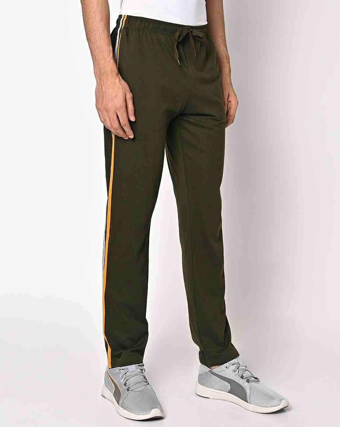 Track Pants with Contrast Tipping