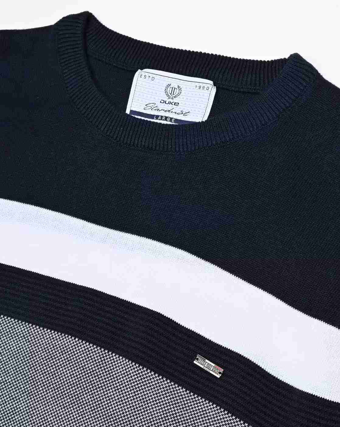 DUKE | Striped Regular Fit Pullover|4