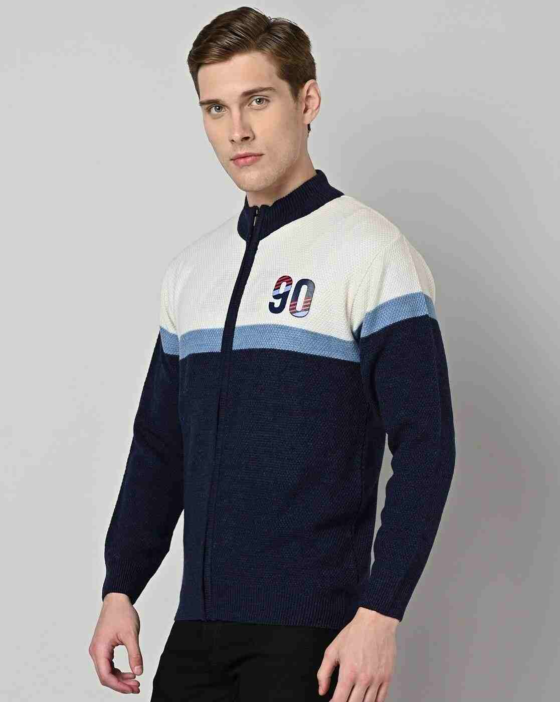 DUKE | Zip-Front Regular Fit Cardigan|1