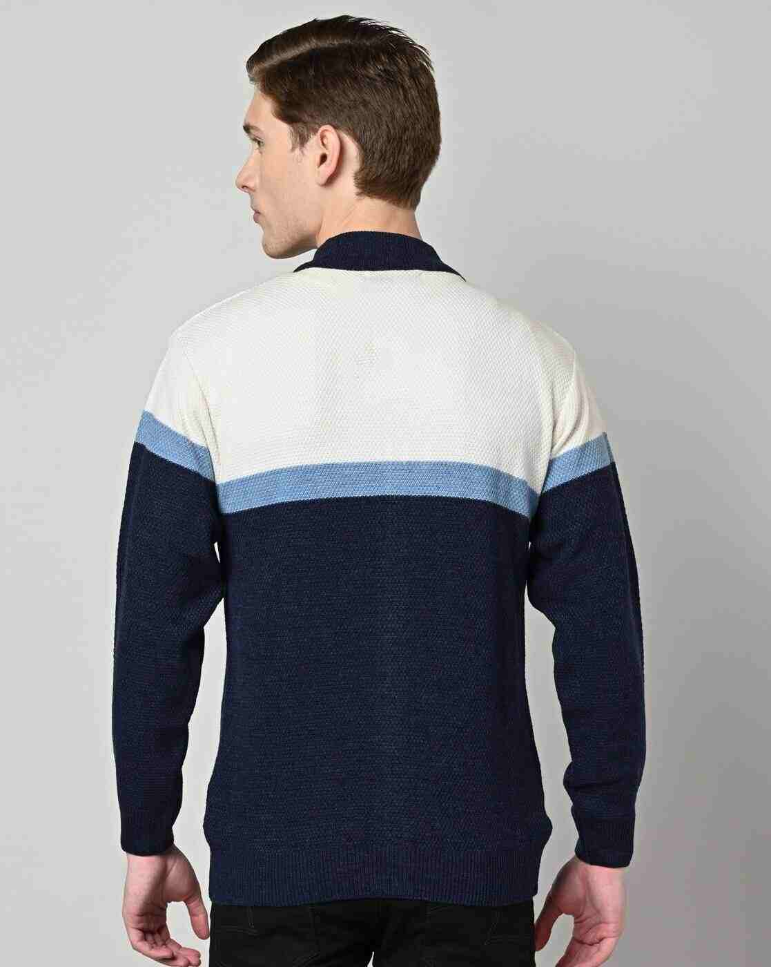 DUKE | Zip-Front Regular Fit Cardigan|2