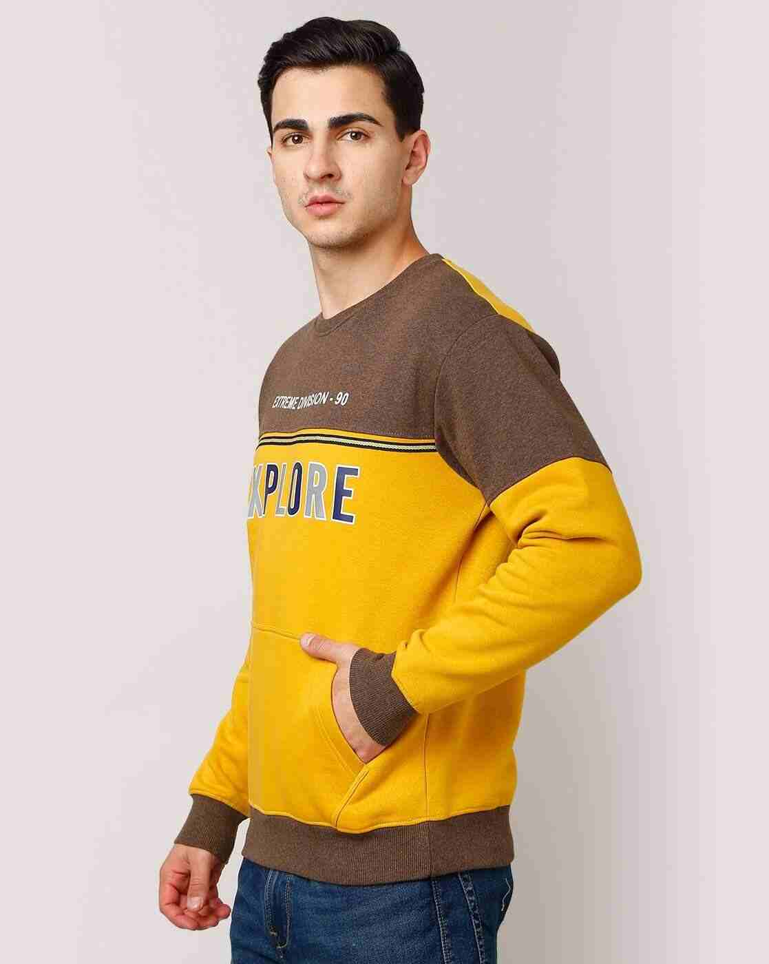 DUKE | Men Typographic Print Regular Fit Sweatshirt|1