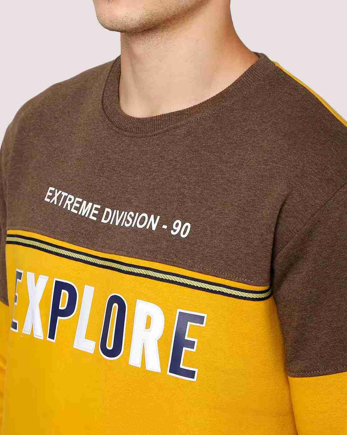 DUKE | Men Typographic Print Regular Fit Sweatshirt|3