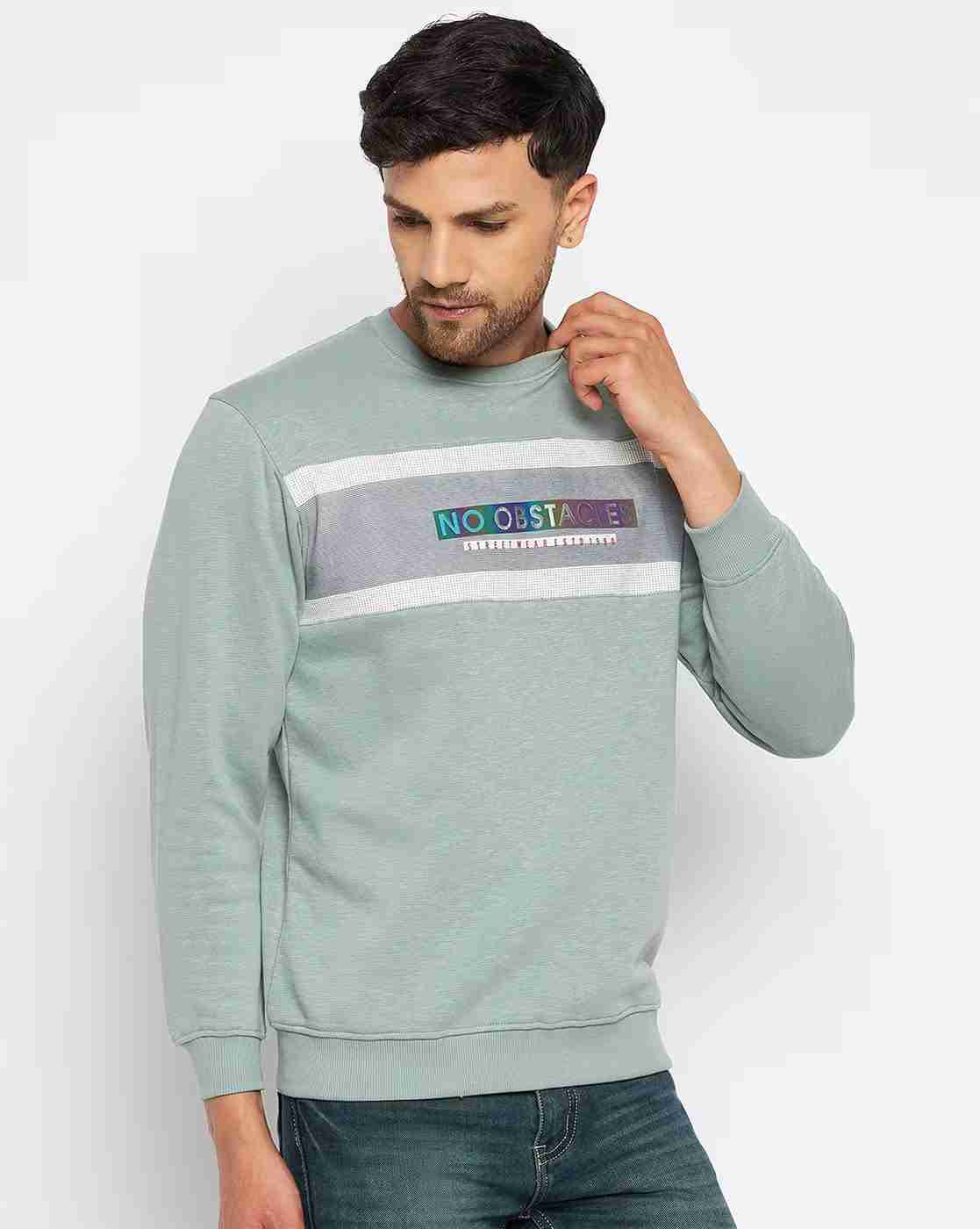 DUKE | Men Typographic Print Regular Fit Crew-Neck Sweatshirt|3