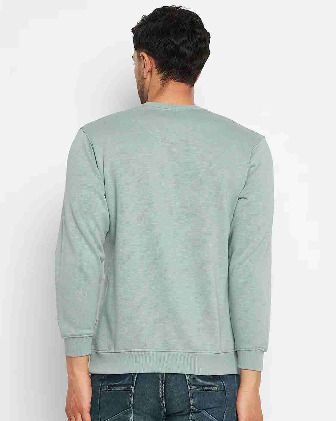DUKE | Men Typographic Print Regular Fit Crew-Neck Sweatshirt|4