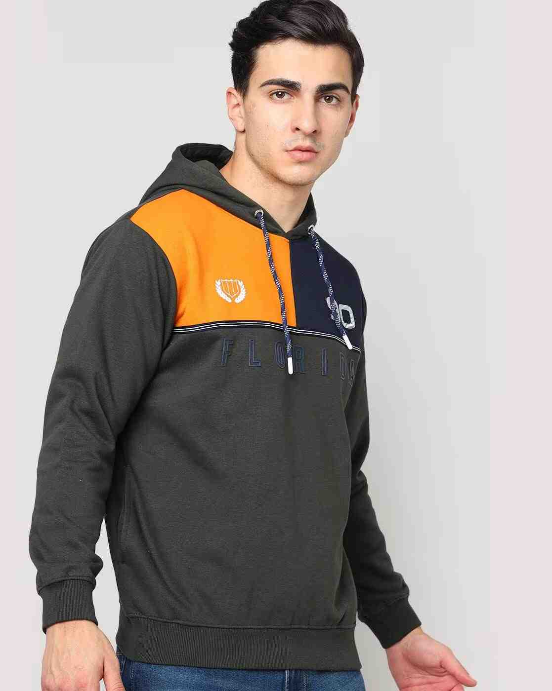 DUKE | Colourblock Regular Fit Hoodie|0