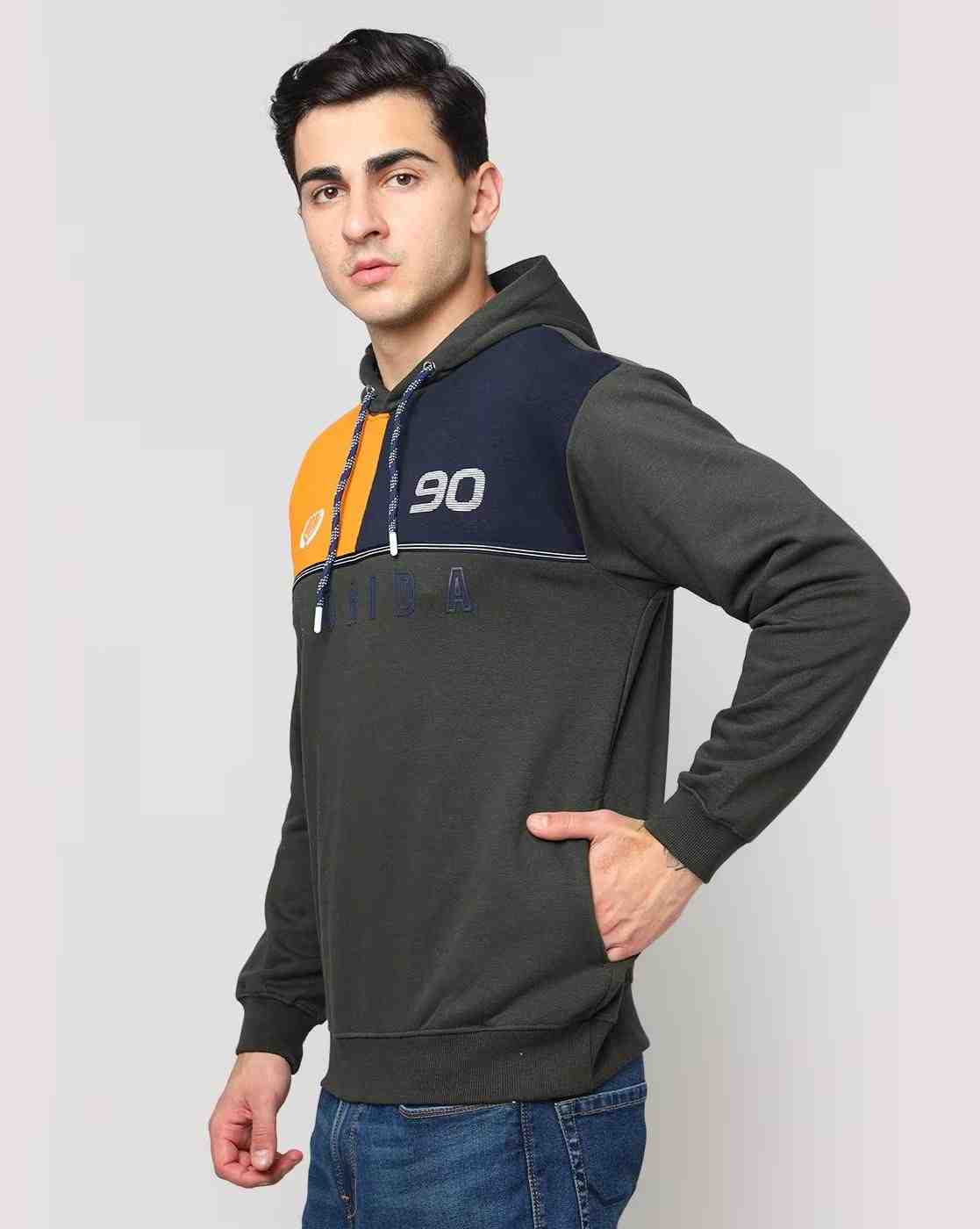 DUKE | Colourblock Regular Fit Hoodie|1