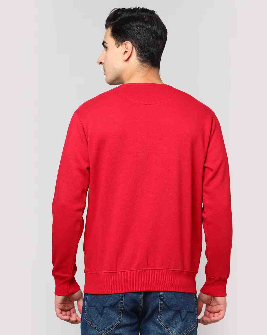 DUKE | Typographic Print Slim Fit Sweatshirt|2