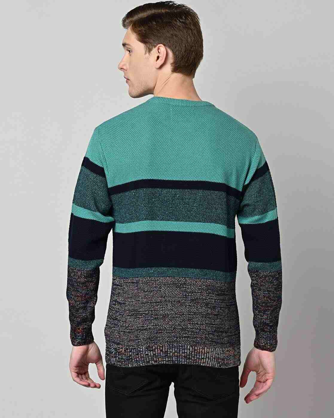 DUKE | Striped Regular Fit Pullover|2