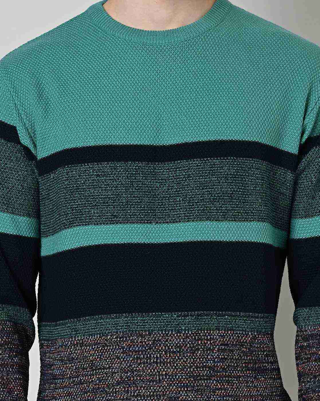 DUKE | Striped Regular Fit Pullover|3