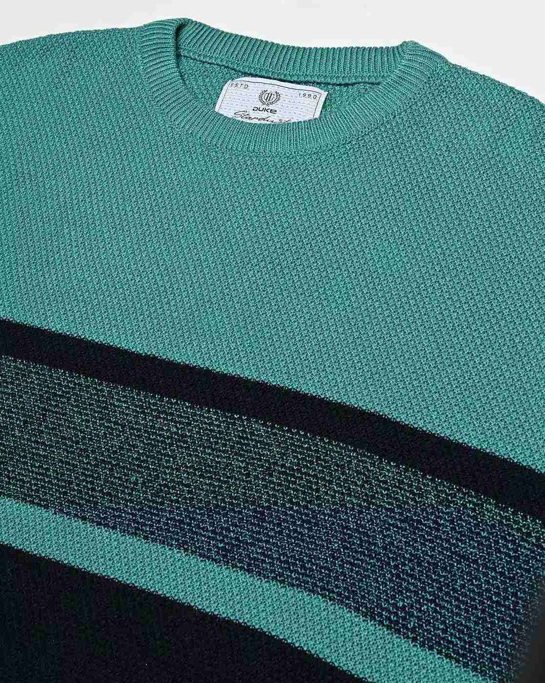 DUKE | Striped Regular Fit Pullover|4