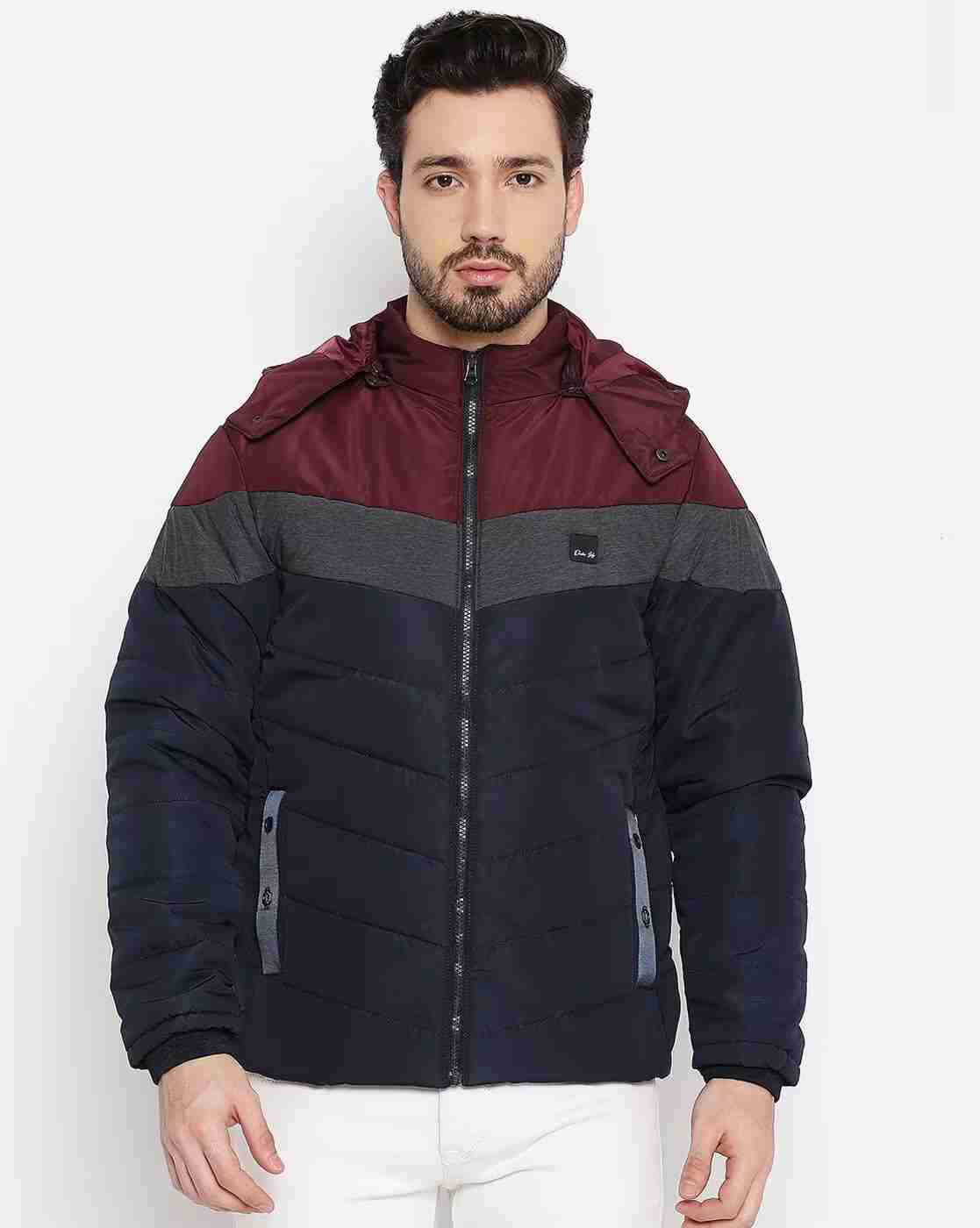 DUKE | Men Quilted Regular Fit Hooded Jacket|0