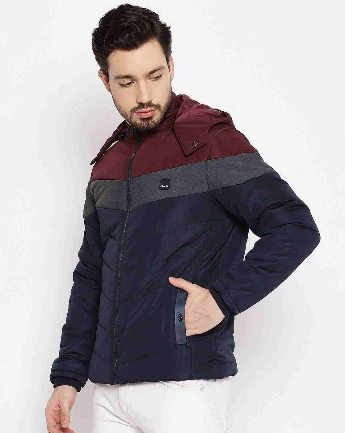 DUKE | Men Quilted Regular Fit Hooded Jacket|1
