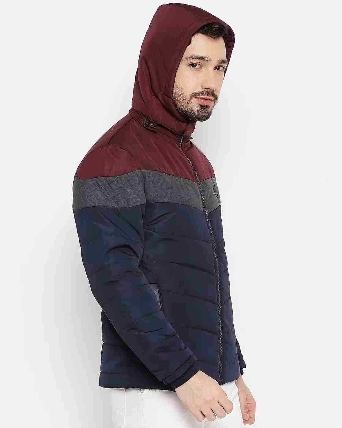 DUKE | Men Quilted Regular Fit Hooded Jacket|2