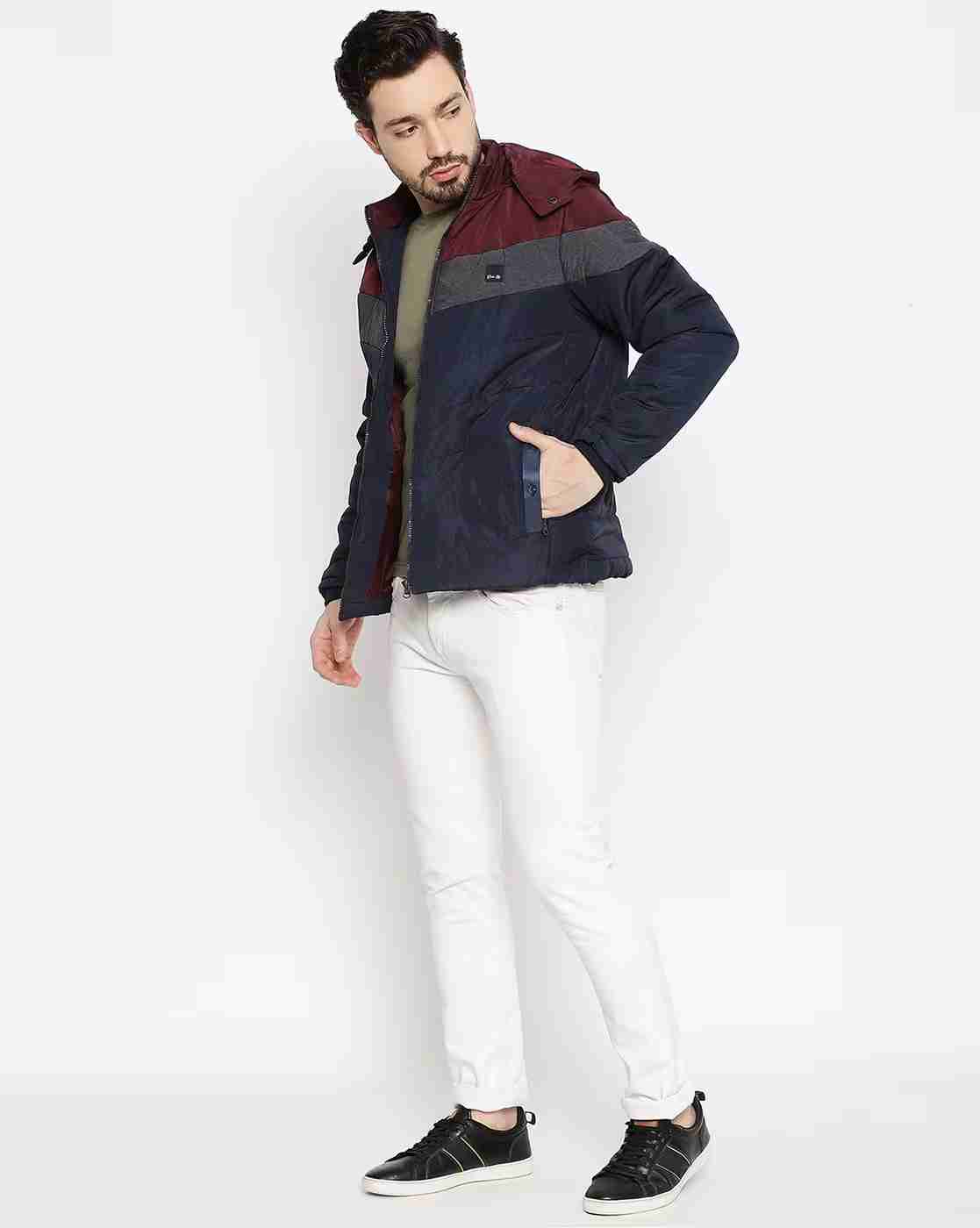 DUKE | Men Quilted Regular Fit Hooded Jacket|5