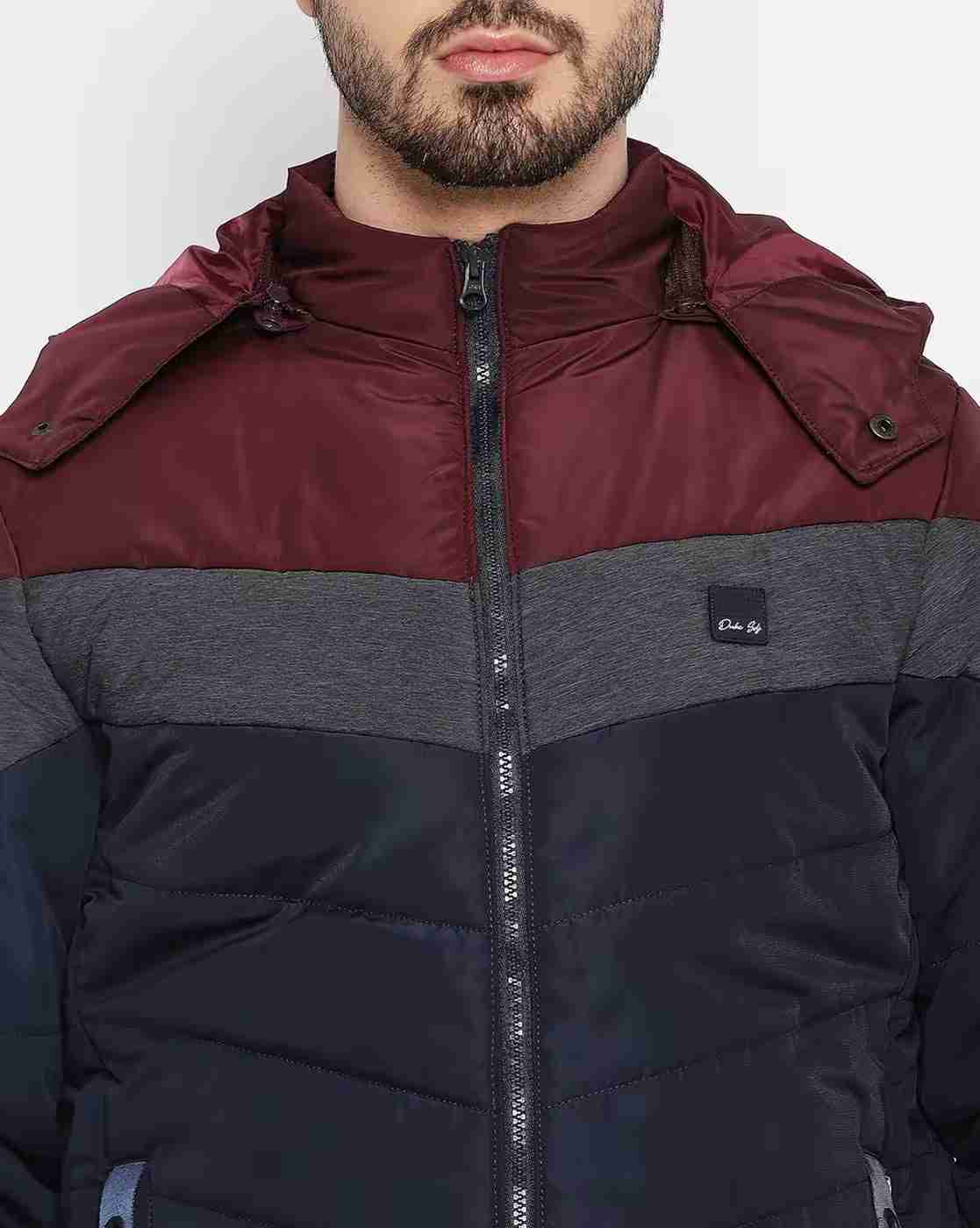 DUKE | Men Quilted Regular Fit Hooded Jacket|6