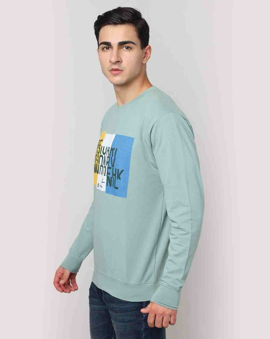 DUKE | Typographic Print Regular Fit Hoodie|1