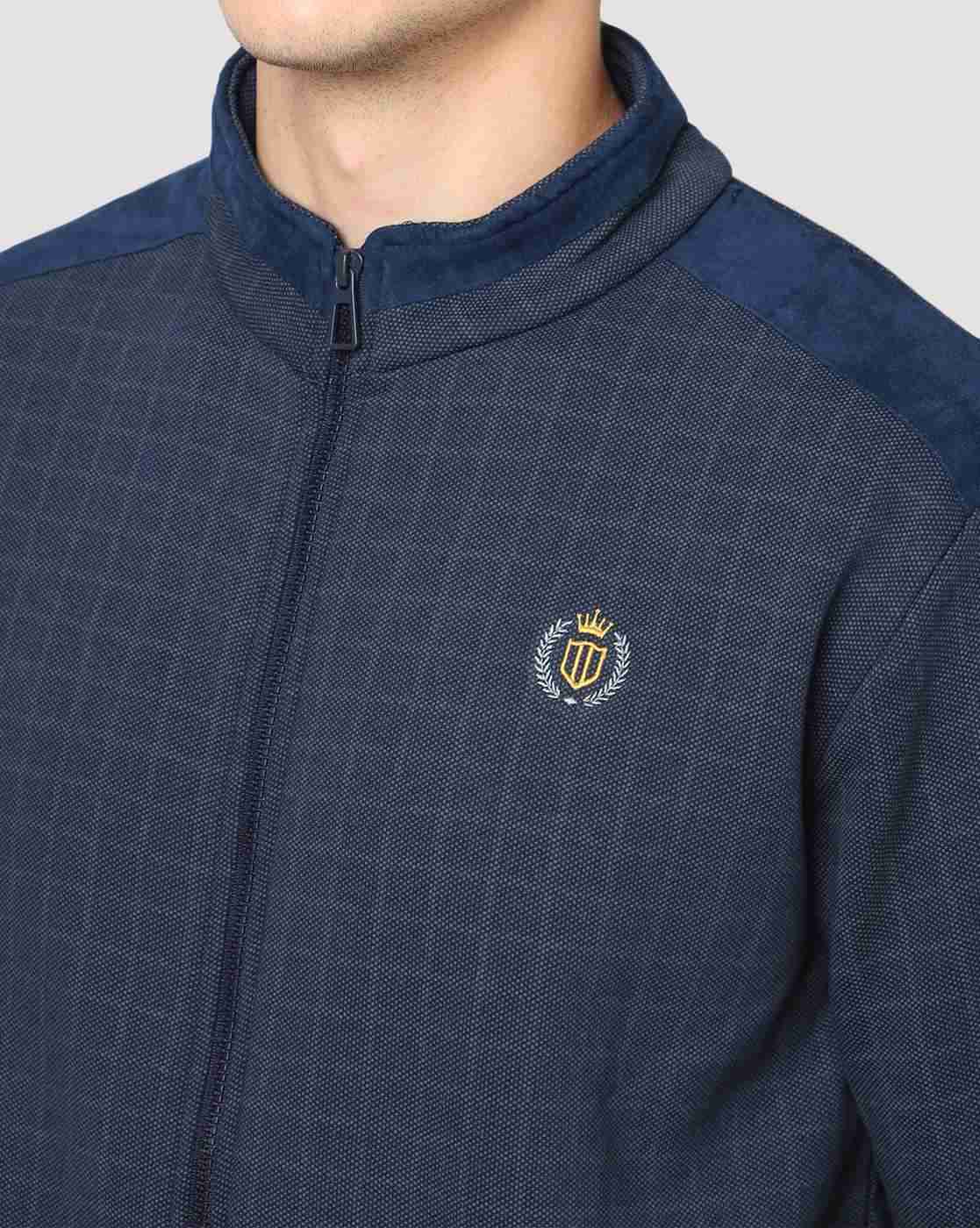 DUKE | Checked Zip-Front Regular Fit Sweatshirt|3