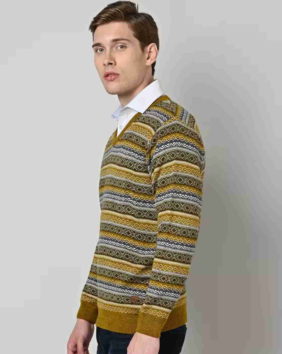 DUKE | Striped Regular Fit Pullover|1