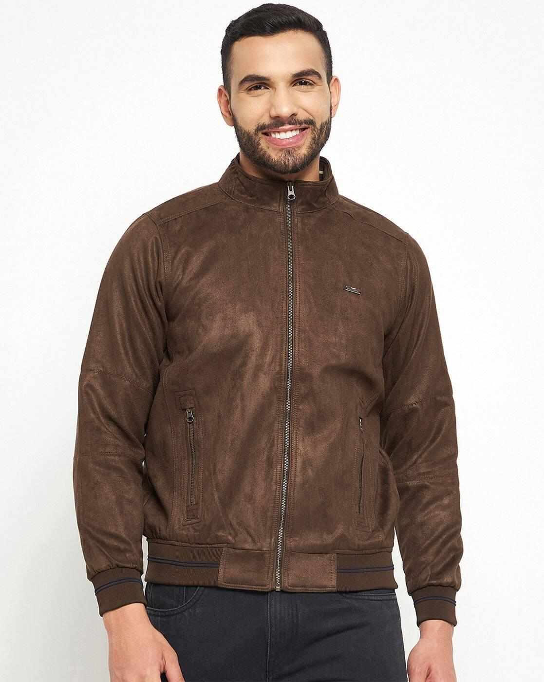 DUKE | Men Slim Fit Biker Jacket|0