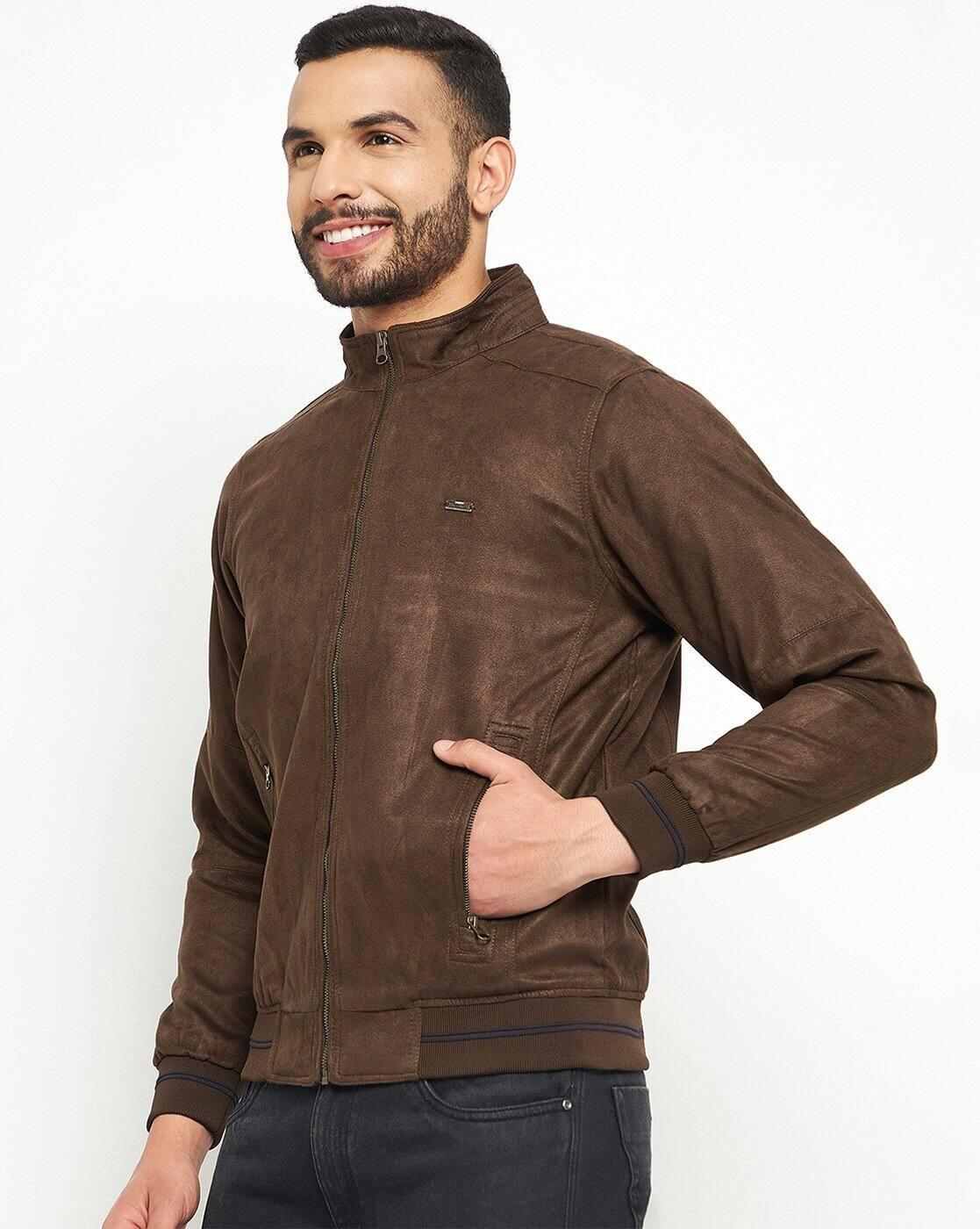 DUKE | Men Slim Fit Biker Jacket|1