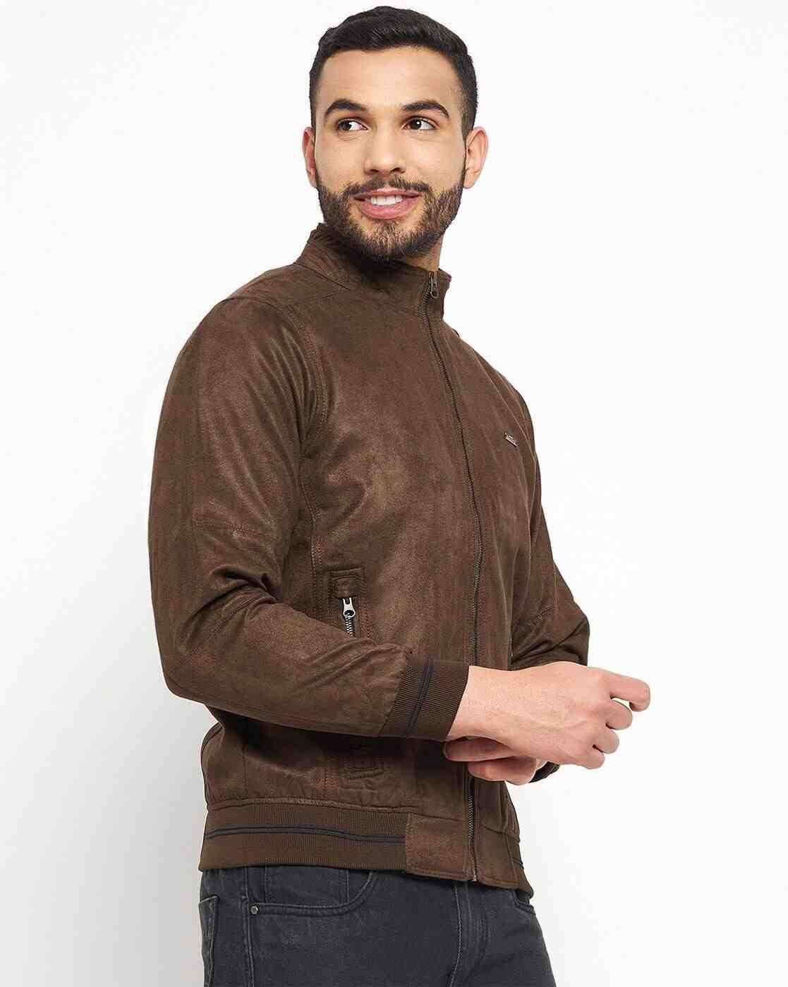 DUKE | Men Slim Fit Biker Jacket|2