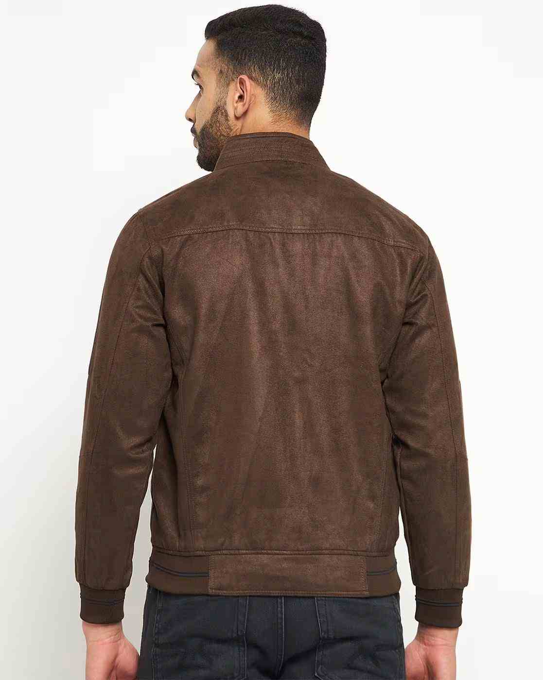 DUKE | Men Slim Fit Biker Jacket|3