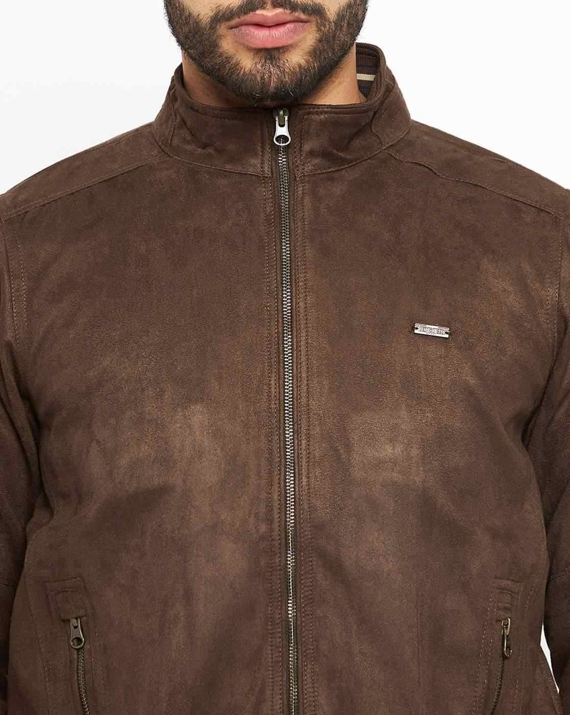 DUKE | Men Slim Fit Biker Jacket|5