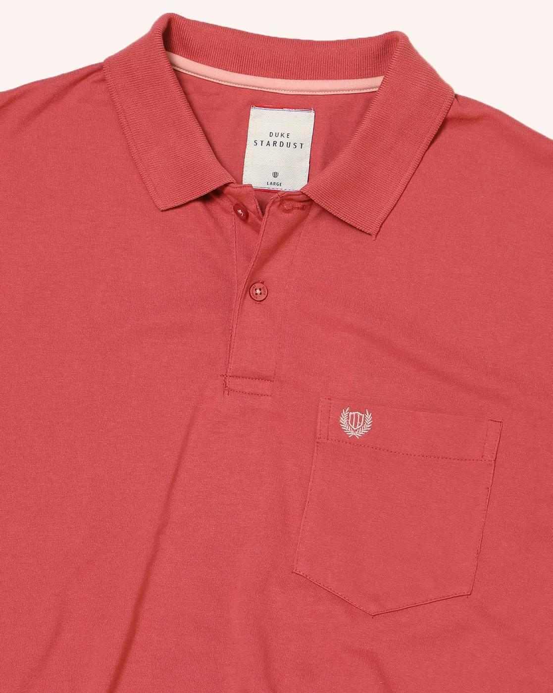 DUKE | Regular Fit Polo T-Shirt with Patch Pocket|4