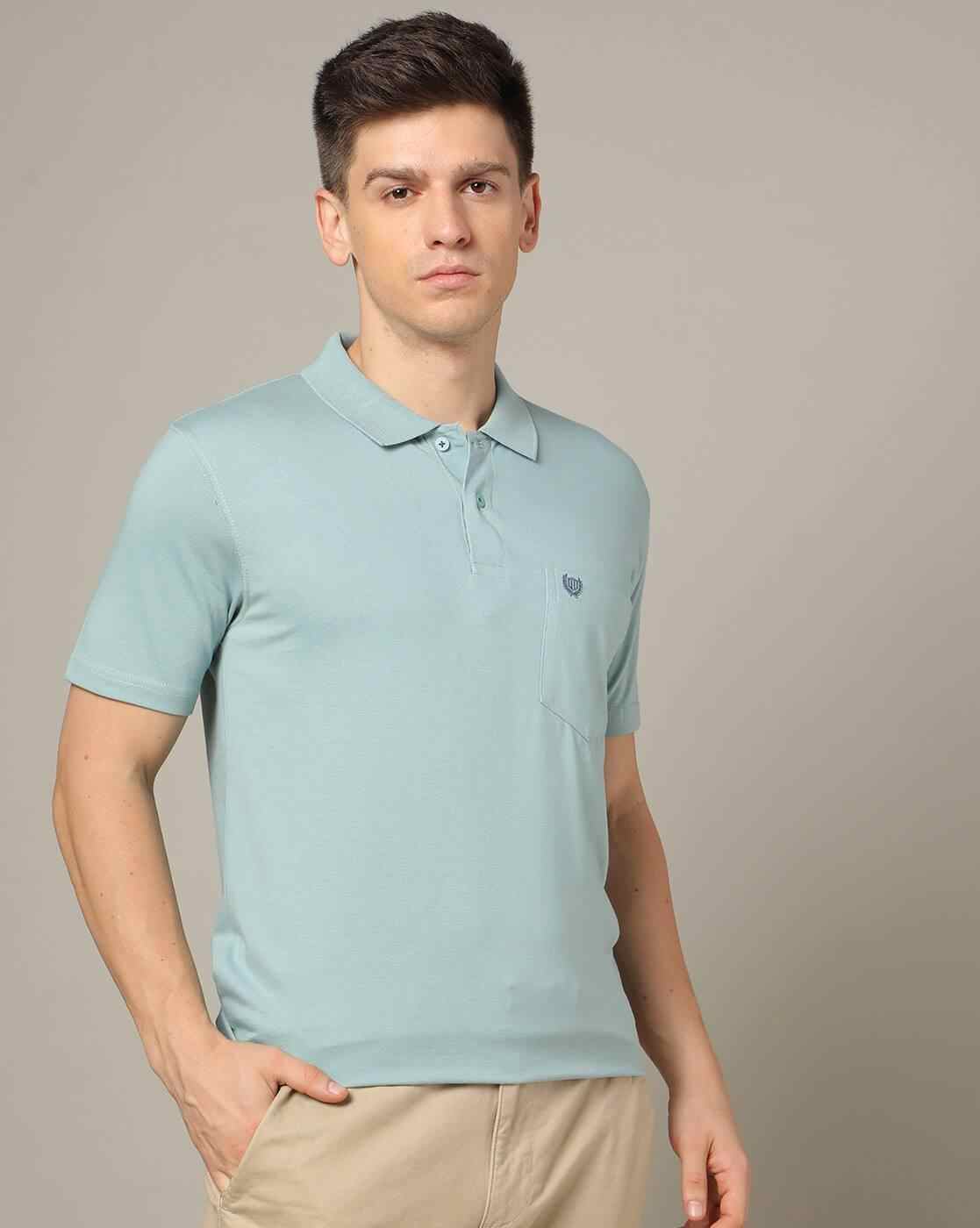 Regular Fit Polo T-Shirt with Patch Pocket